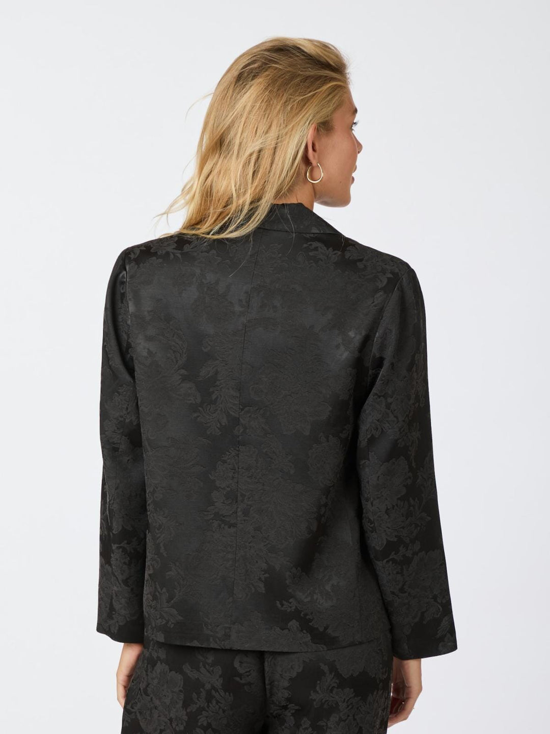 Neo Noir - Renia Jacquard Blazer - Black Blazere 