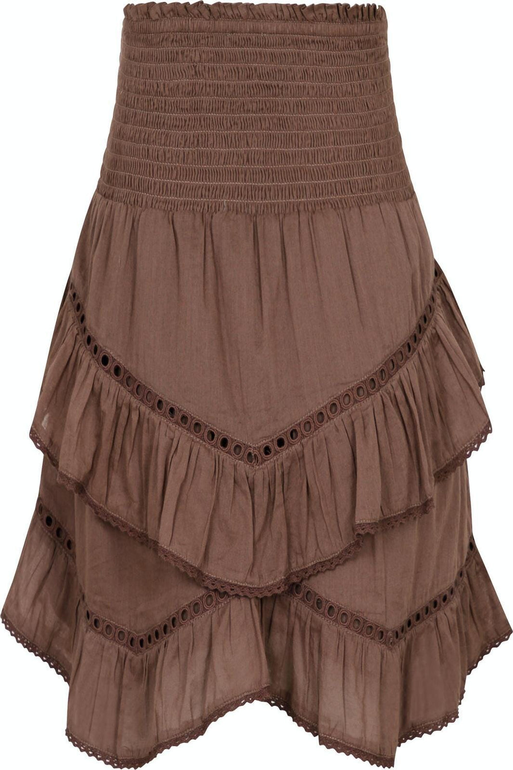 Neo Noir - Ricki S Voile Skirt - Light Brown