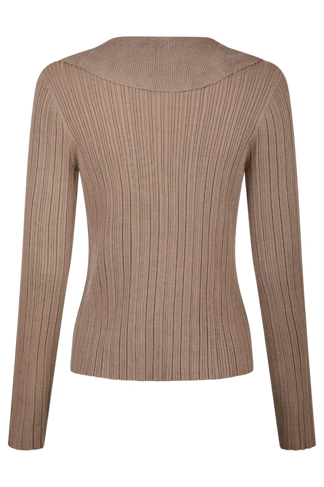 Neo Noir - Sahni Knit Blouse 162831 - Taupe Bluser 