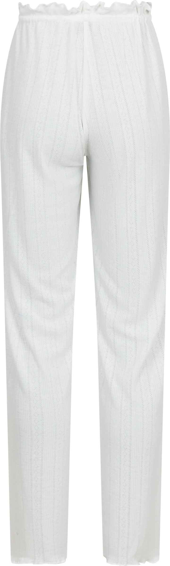 Neo Noir - Serafina Pointelle Pants - White