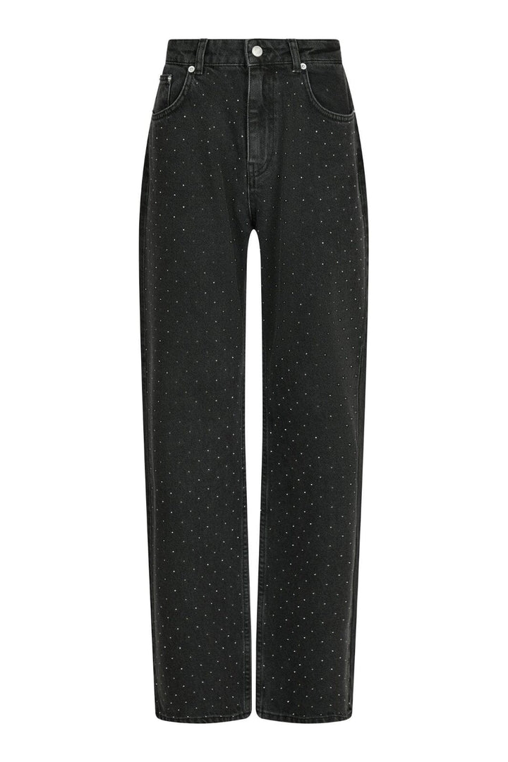 Neo Noir - Simona Bedazzled Pants 164385 - 100 - Black