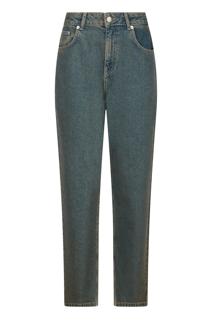 Neo Noir - Simona Overdye D Pants 163740 - Ash Blue Bukser 