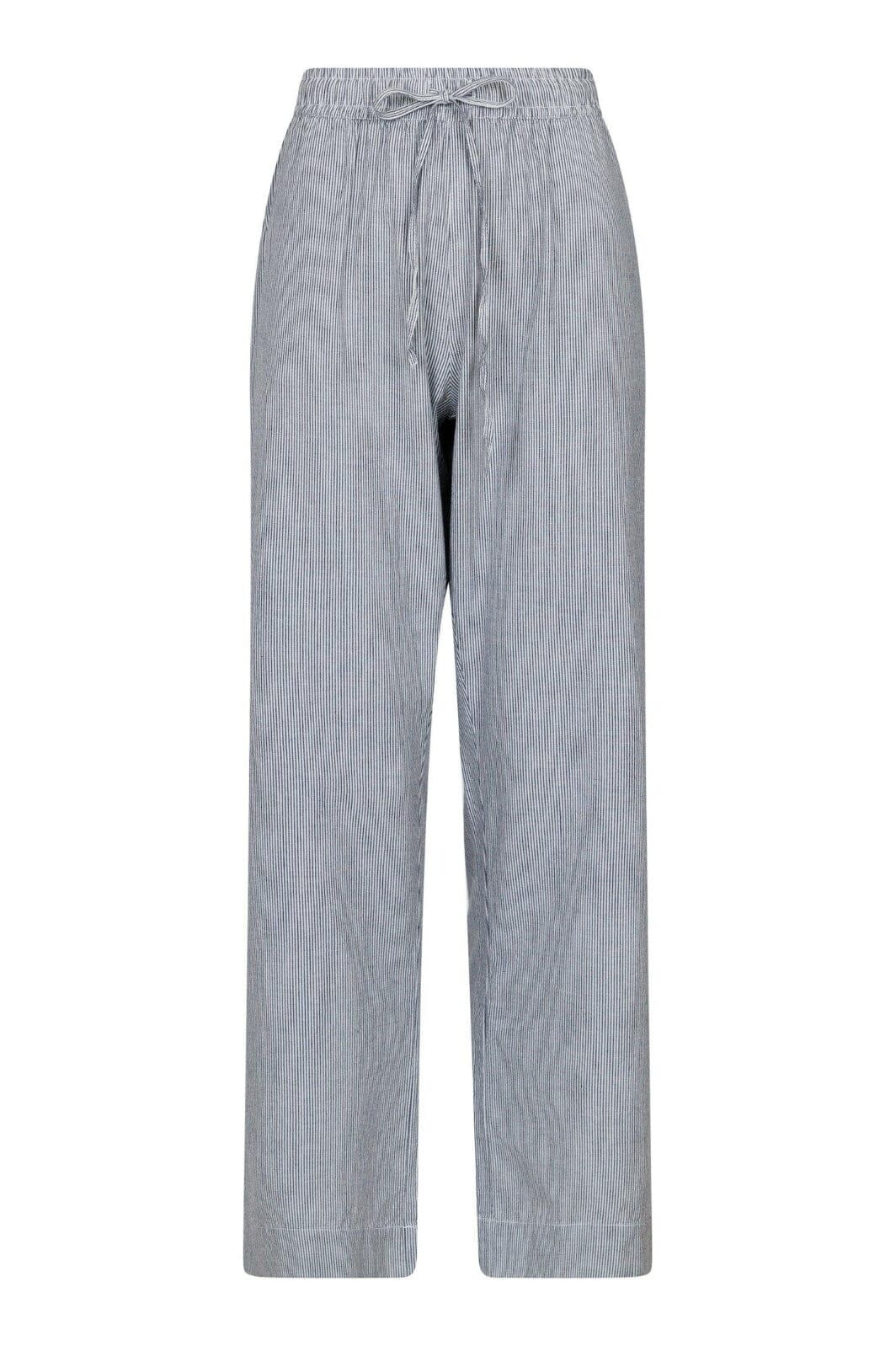 Neo Noir - Sonar Mini Stripe Pants - Dark Navy Sweatpants 