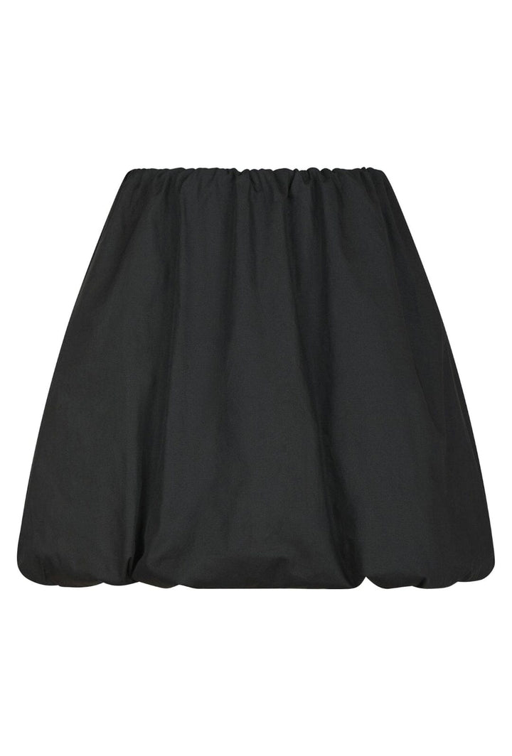 Neo Noir - Stela Short Balloon Skirt - Black Nederdele 