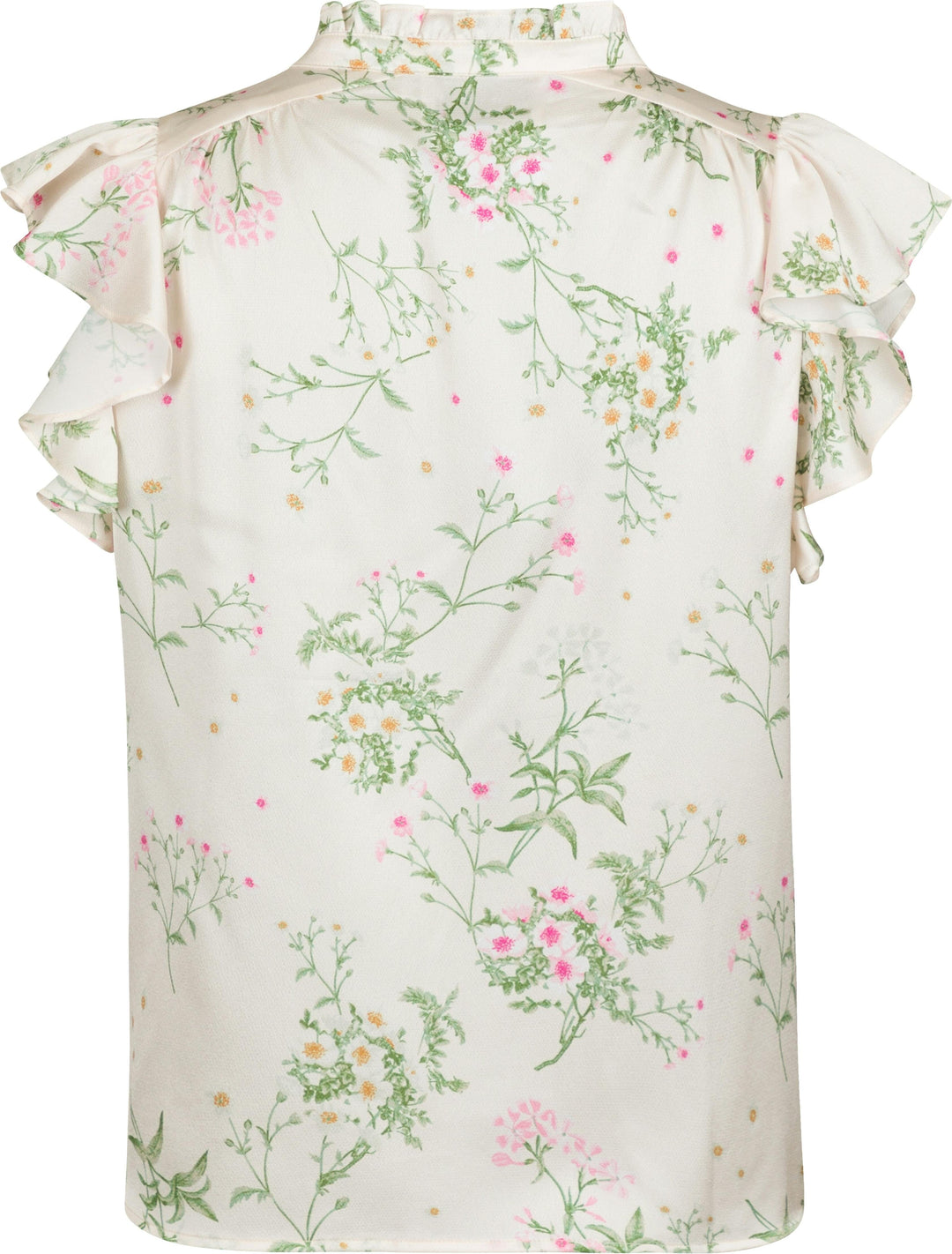 Neo Noir - Stella Flower Field Blouse - Off White