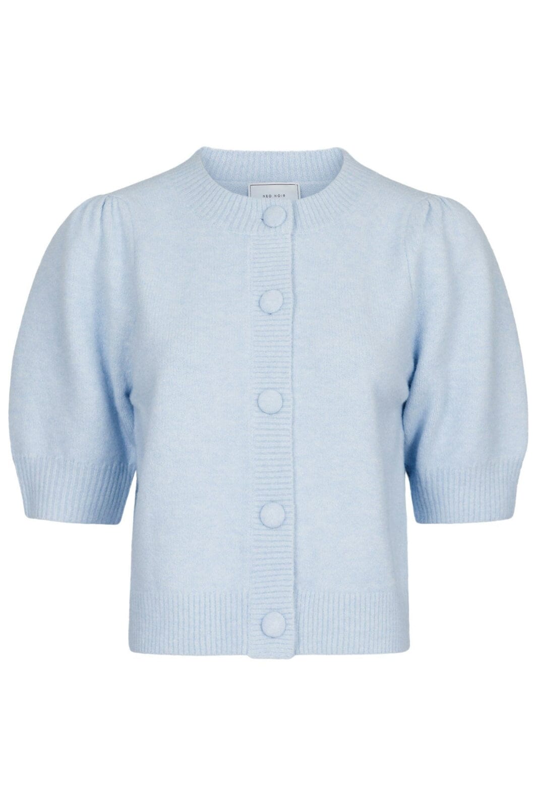 Neo Noir - Trudy Knit Cardigan - Light Blue Cardigans 