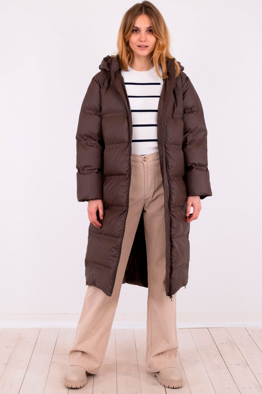 Neo Noir - Viviana C Puffer Jacket - Mocca Jakker 