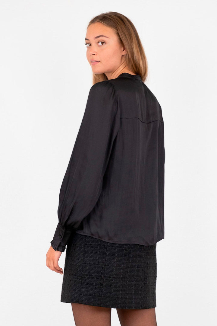 Neo Noir - Zola Blouse - Black Bluser 