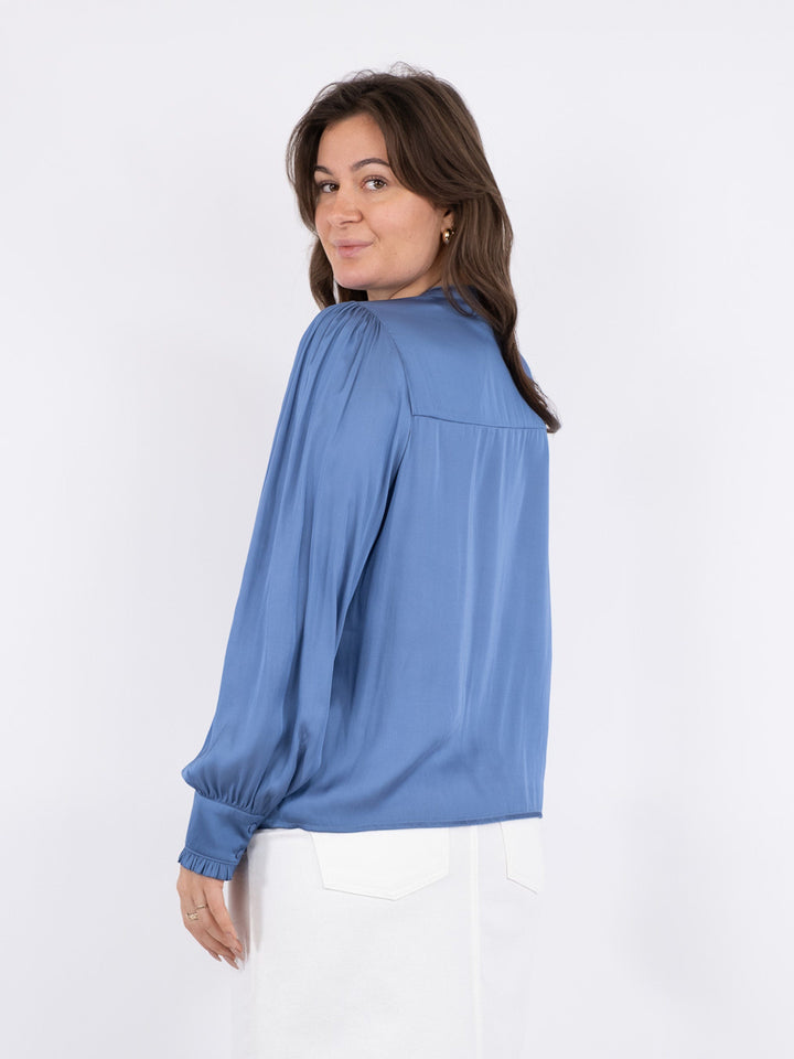 Neo Noir - Zola Blouse - Blue