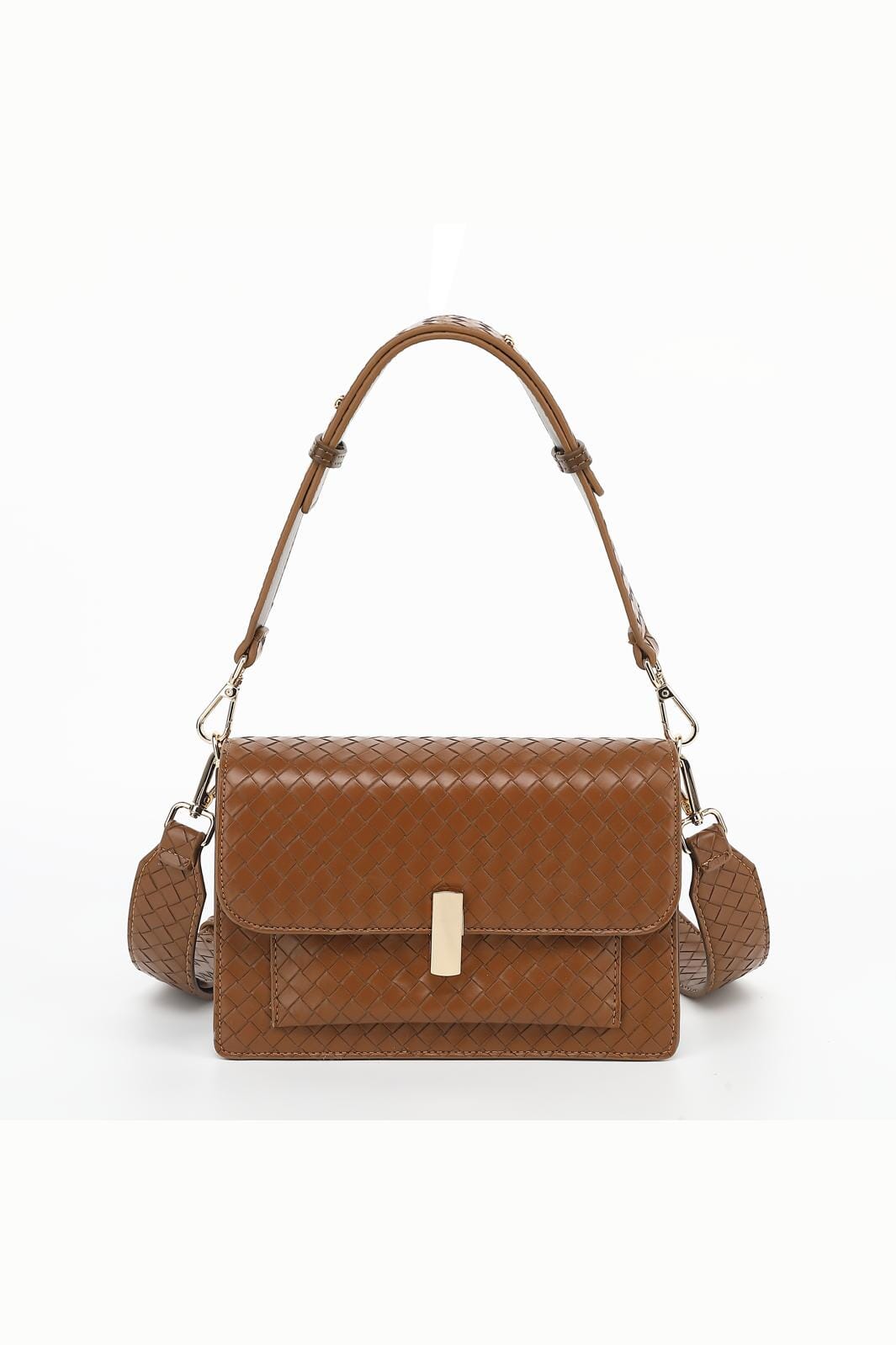 Noella - Adele Braided Bag - 1072 Mid Brown