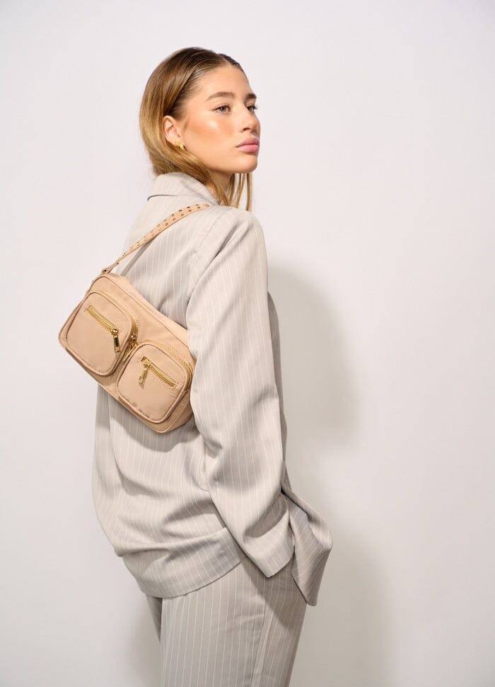 Noella - Celina Nylon Bag - Beige Beige Tasker 