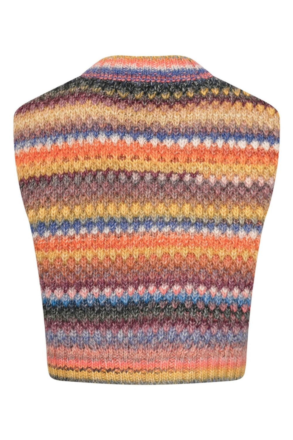 Noella - Gio Knit Vest - 544 Multi Mix Strikbluser 