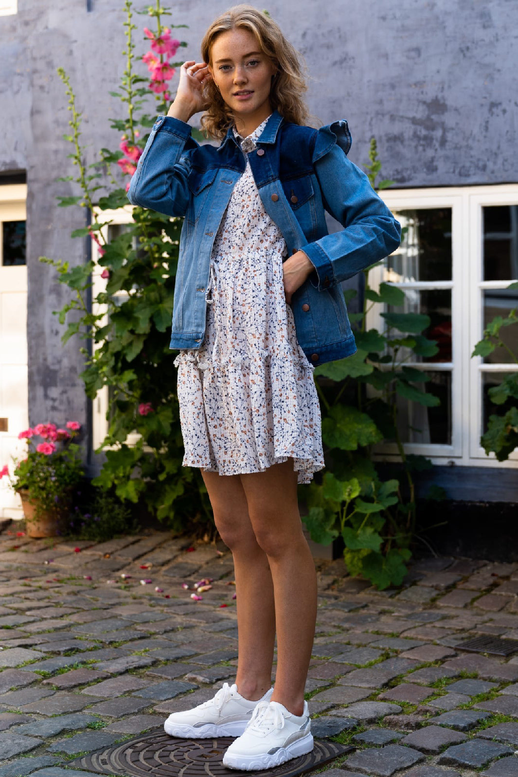 Noella - Jazz Denim Jacket - Blue Denim Overgangs/Sommer Jakker 