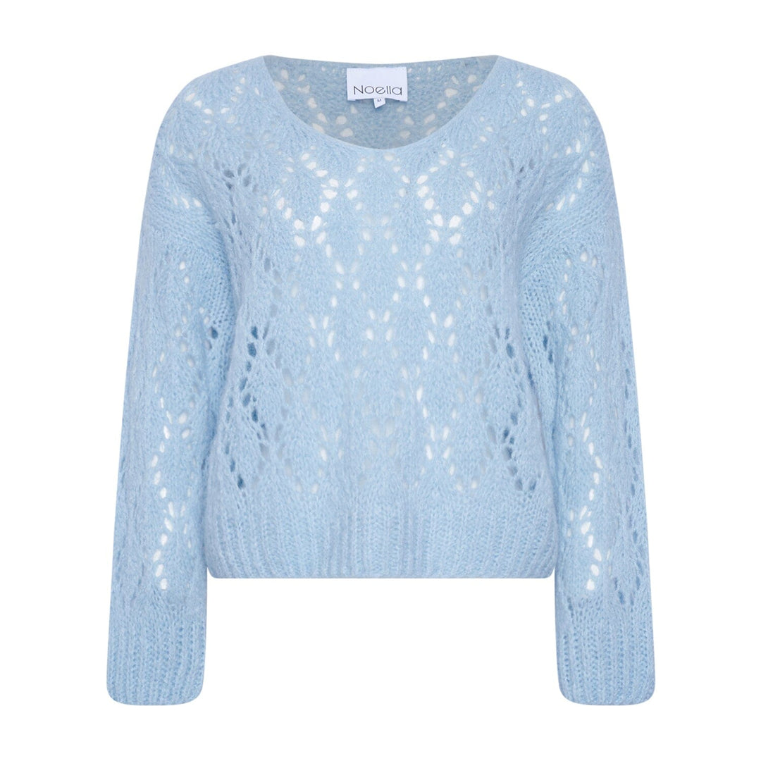 Noella - Jillian Knit - 016 Light Blue Strikbluser 