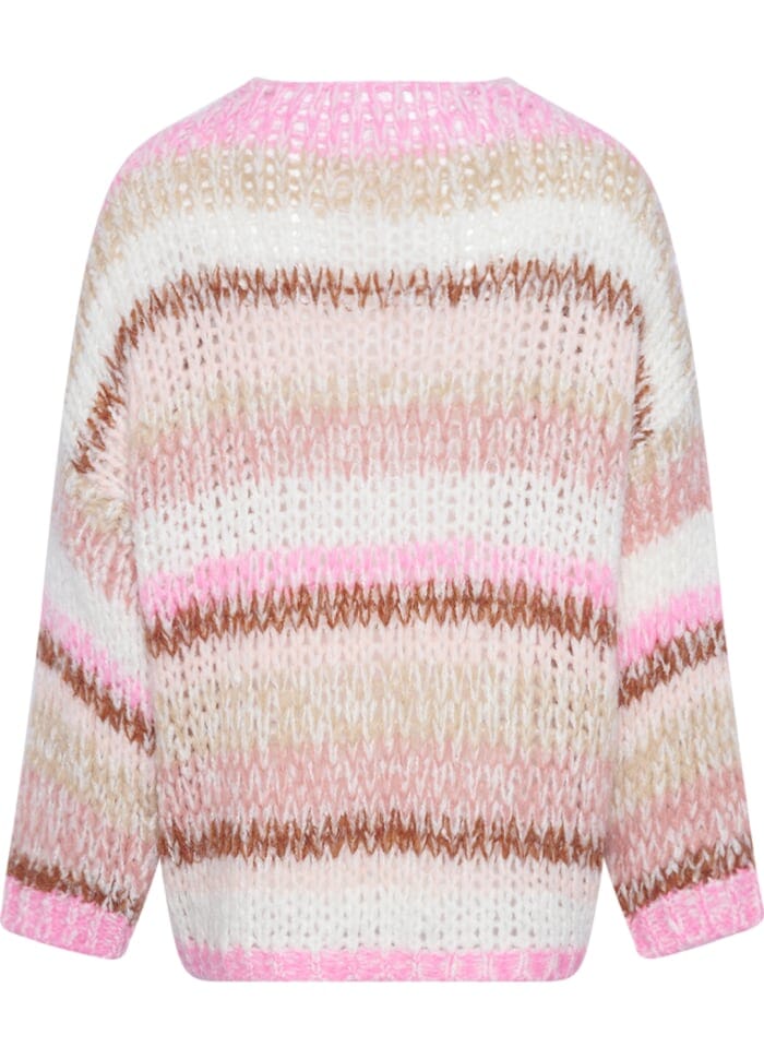 Noella - Jolee Knit Cardigan - 1059 Oakleigh Rose Stripe Cardigans 