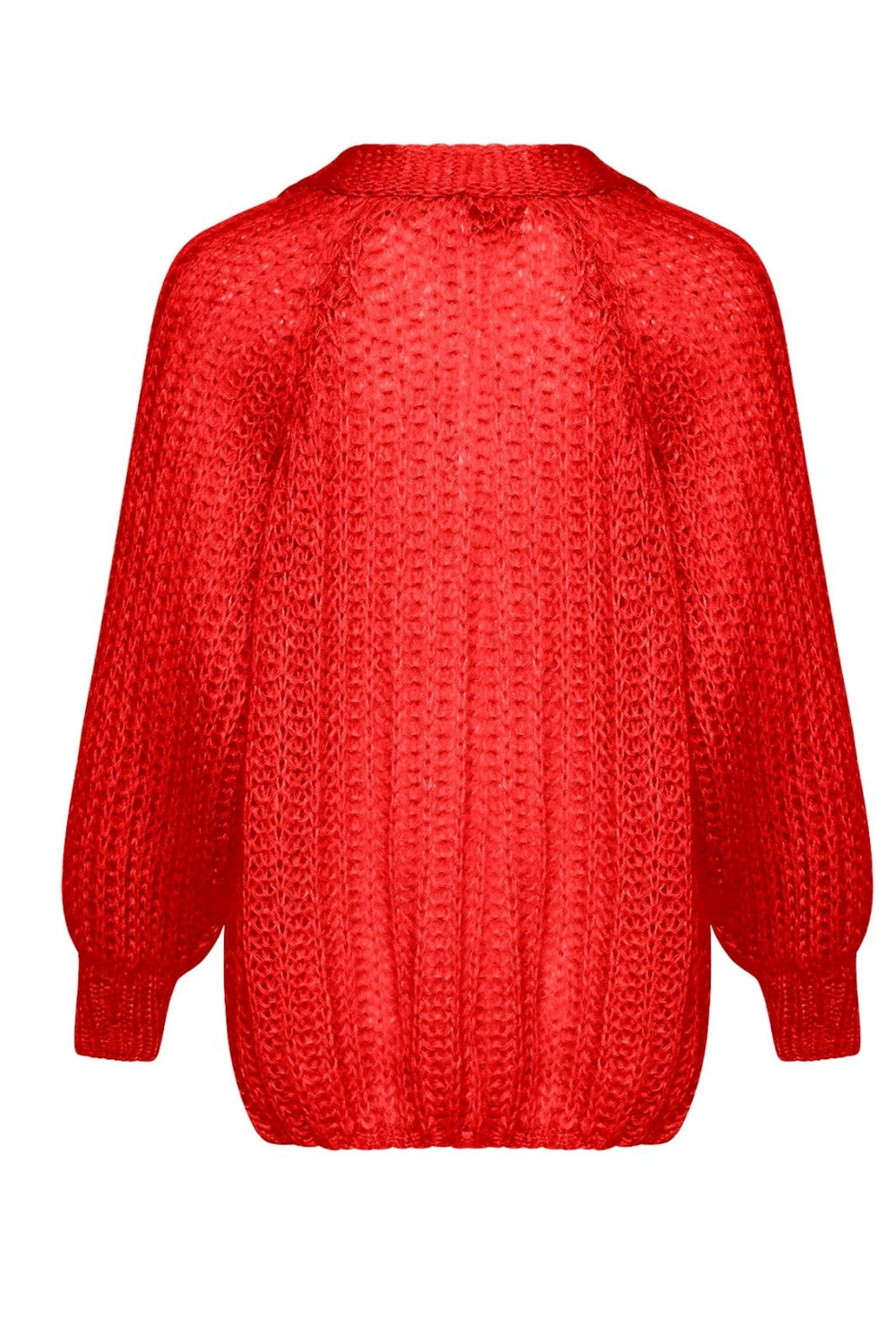 Noella - Joseph Cardigan - Solid Bright Red Cardigans 