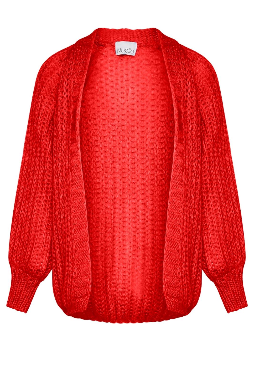 Noella - Joseph Cardigan - Solid Bright Red Cardigans 