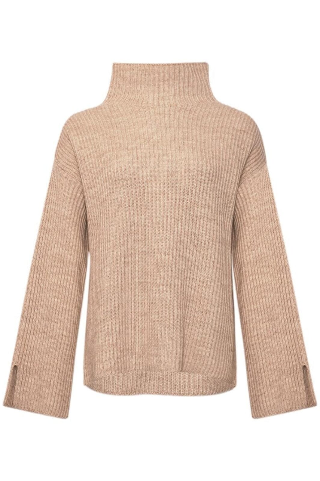 Noella - Kathleen Knit - 023 Beige Strikbluser 