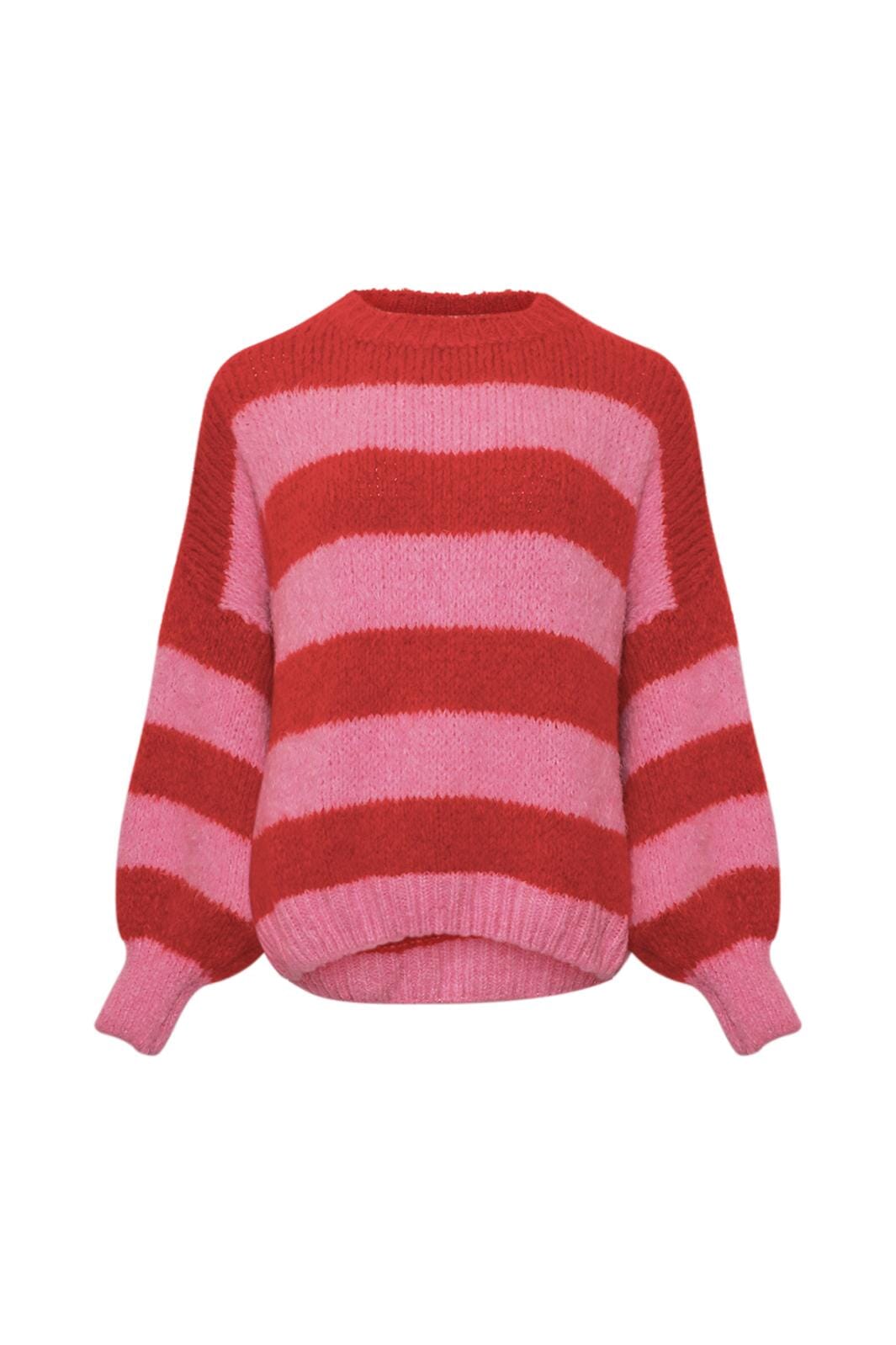 Noella - Kia Knit - 1223 Red Pink Mix