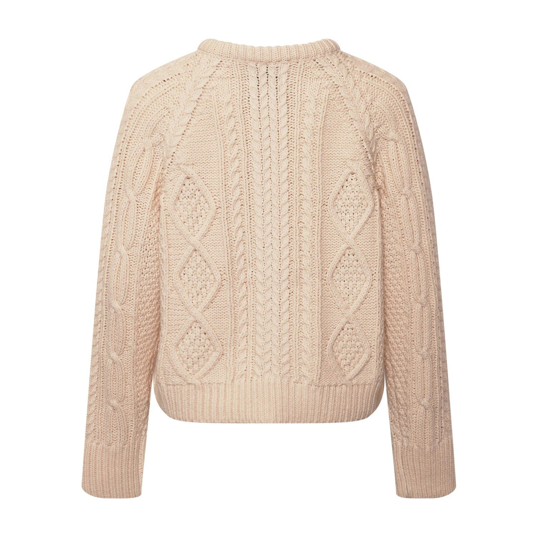 Noella - Kyanna Knit - 974 Ivory Strikbluser 