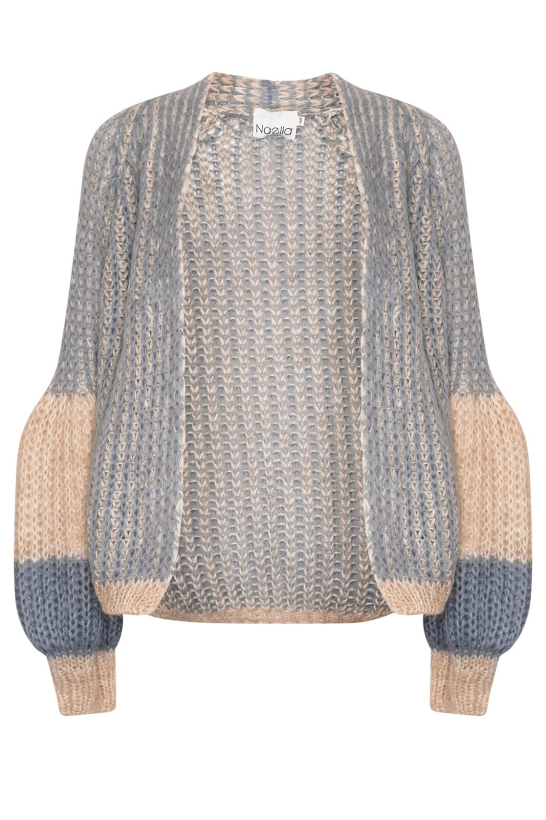 Noella - Liana Knit Cardigan - 1036 Dusty Blue Cream Cardigans 