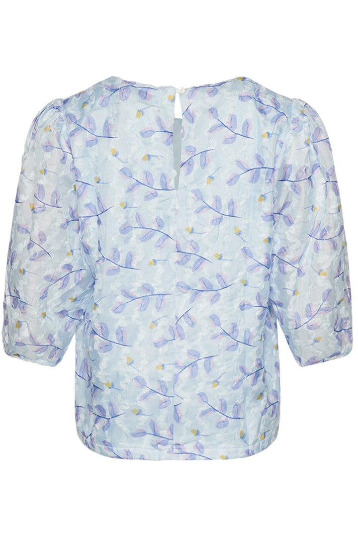 Noella - Mila Blouse - Light blue mix Bluser 