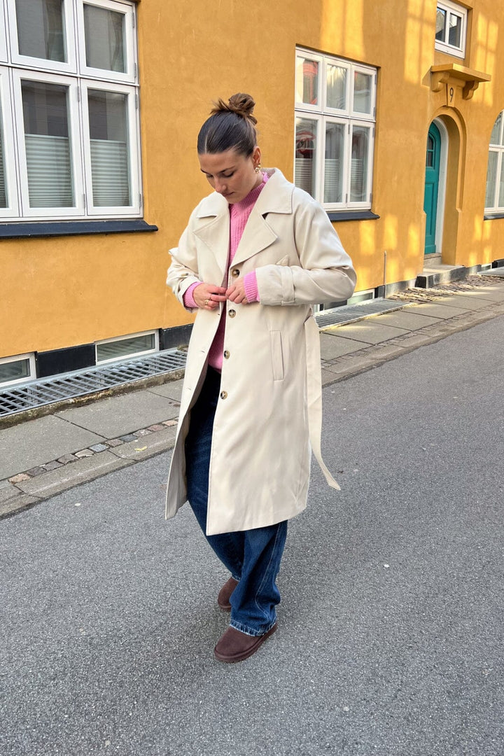 Noella - Rielle Trenchcoat - Sand Jakker 