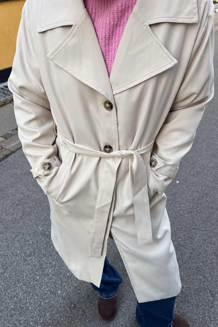 Noella - Rielle Trenchcoat - Sand Jakker 