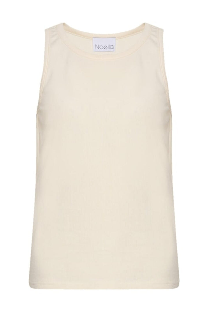 Noella - Riju Tanktop Solid - Cream Toppe 