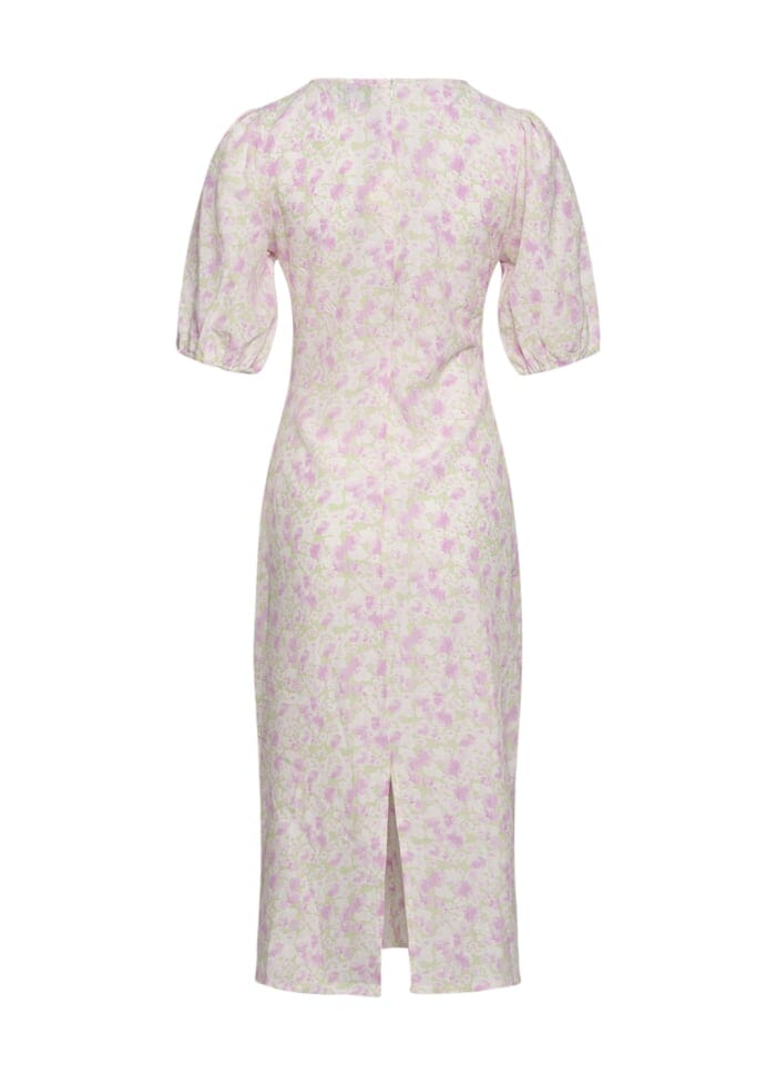 Noella - Rudy Long Dress - Pale Green/Pink Kjoler 