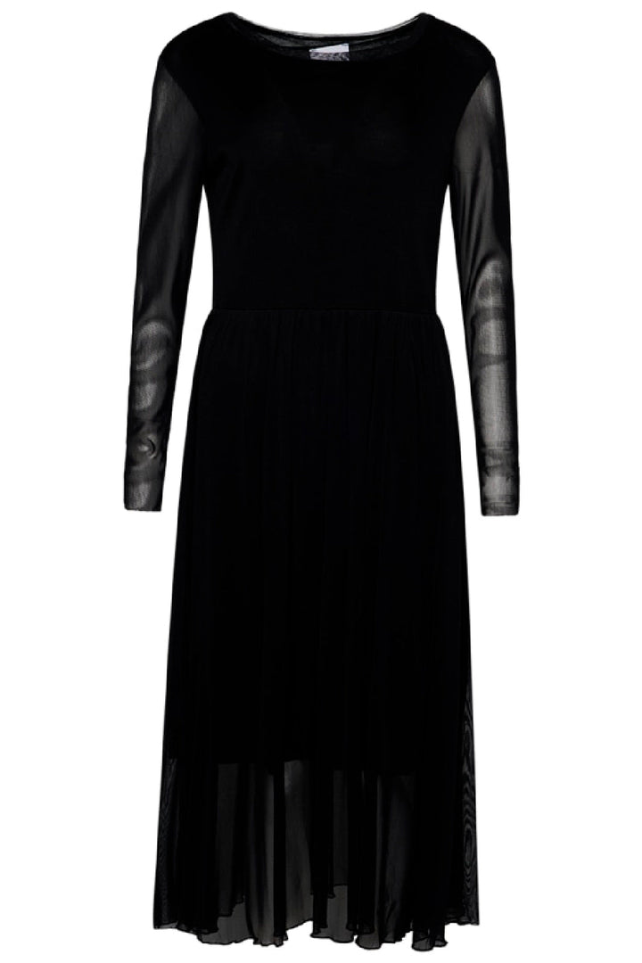 Noella - Sadie Mesh Dress - Black Kjoler 