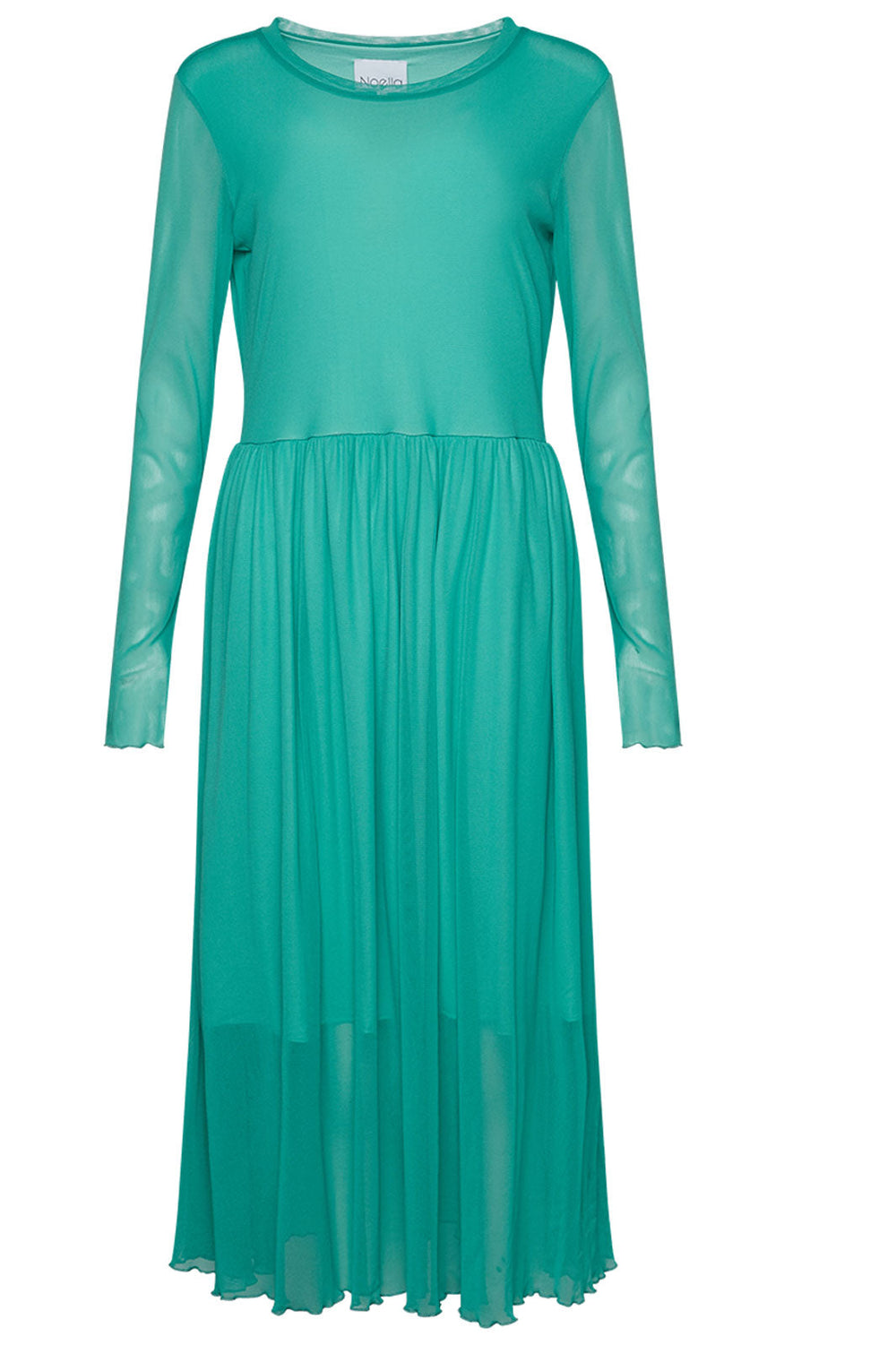 Noella - Sadie Mesh Dress - Green Kjoler 