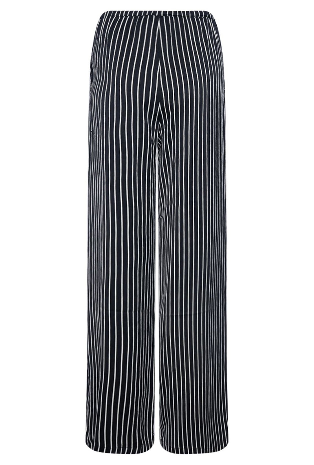 Noella - Samira Pants - 1026 Taya Black Stripe Bukser 