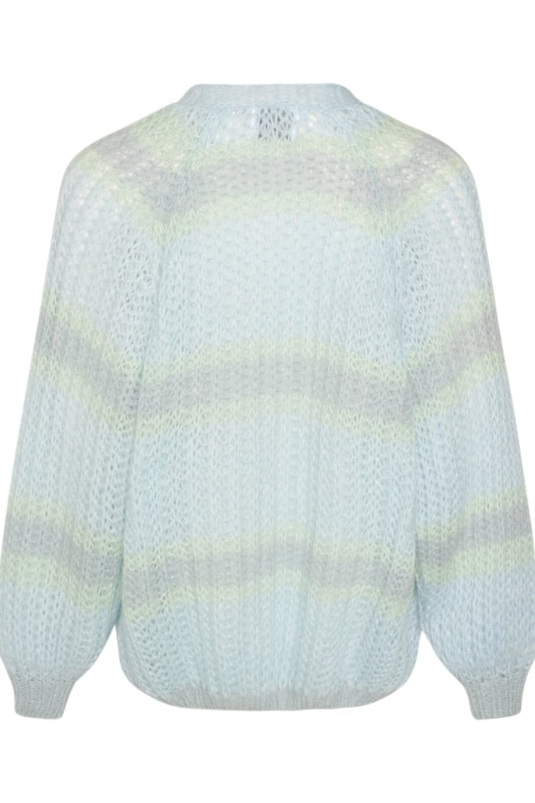 Noella - Vera Knit Cardigan - Light Blue/Blue/Mint Mix Cardigans 