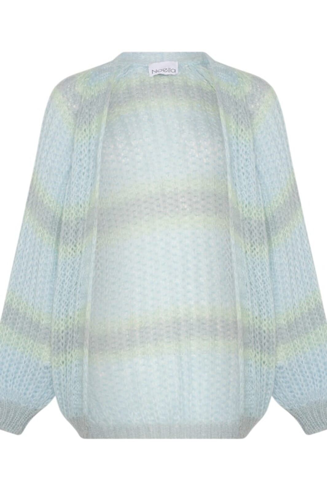 Noella - Vera Knit Cardigan - Light Blue/Blue/Mint Mix Cardigans 