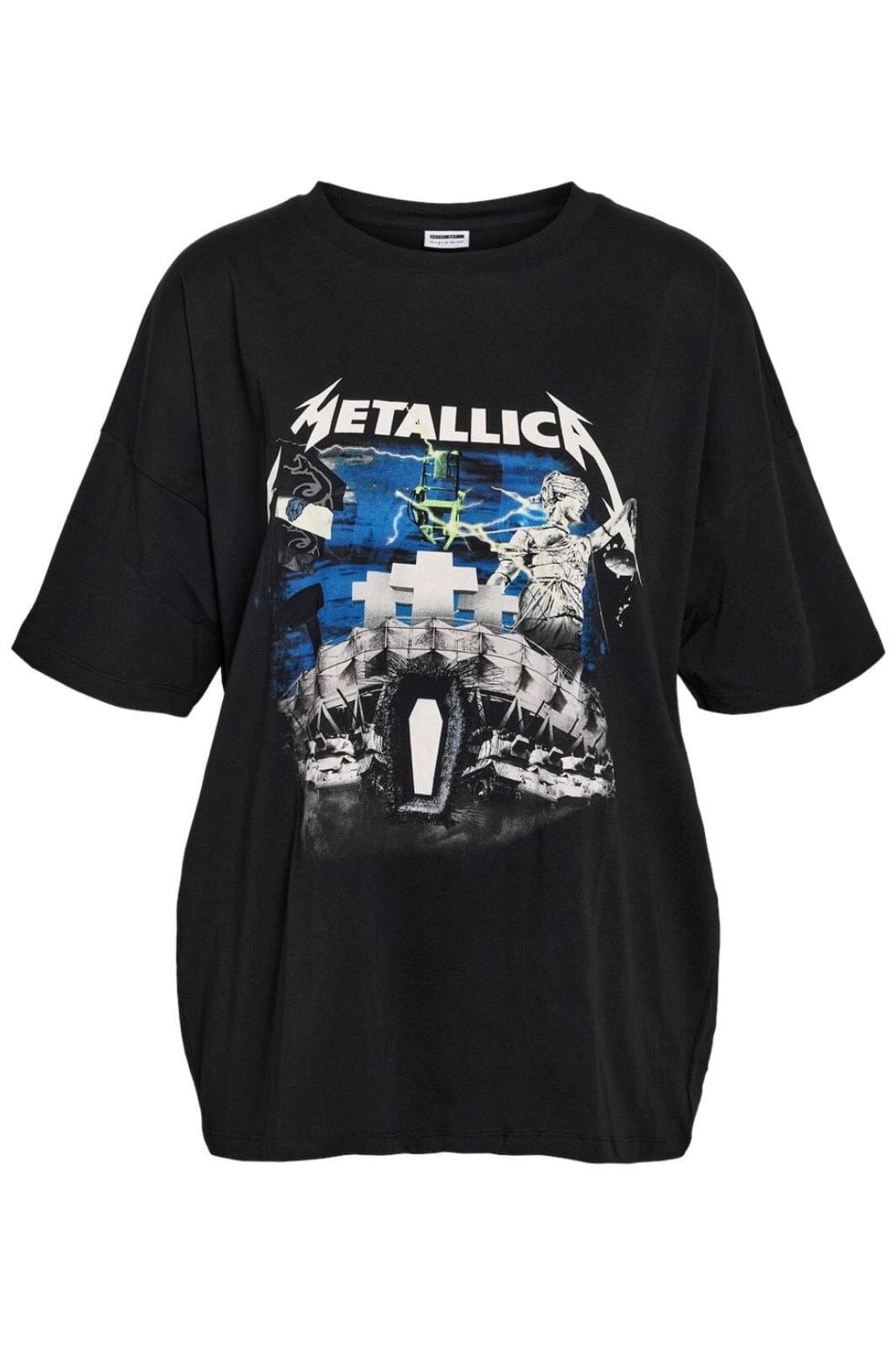 Noisy May - Nmida S/S Metallica T-Shirt Fwd - 4713062 Black Metallica