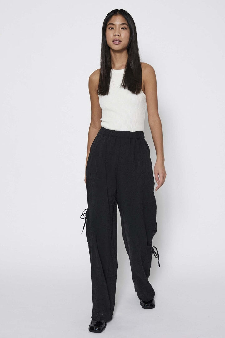 NORR - Moa Pants - Black Bukser 