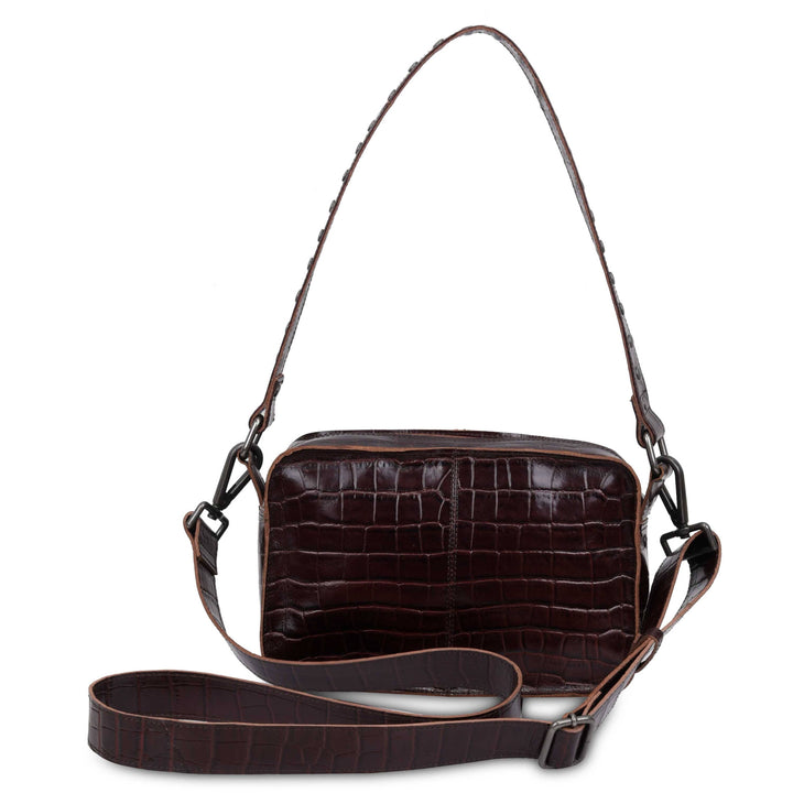 Núnoo - Ellie Texas W. Antique Silver - Dark Brown Tasker 