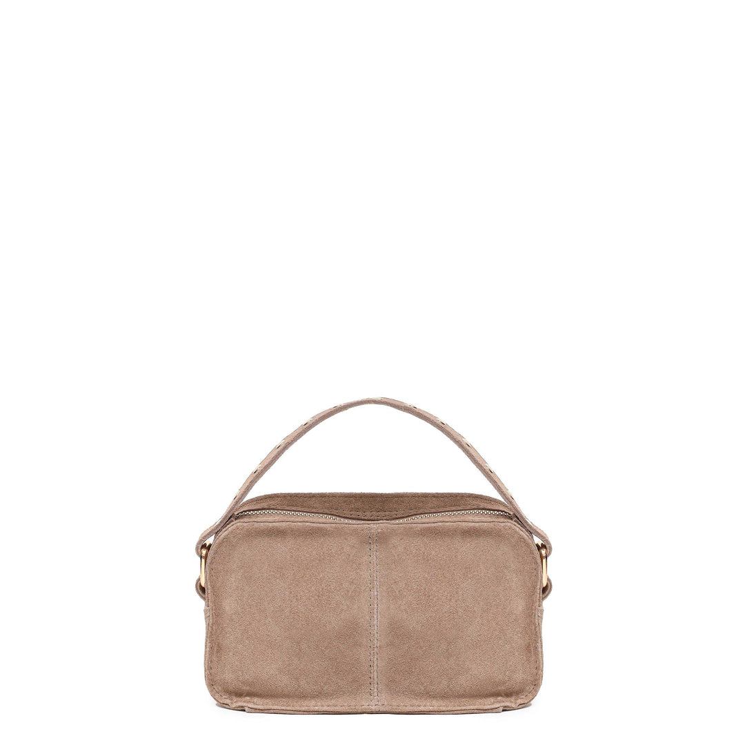 Núnoo - Helena Suede W. Gold - Beige Tasker 