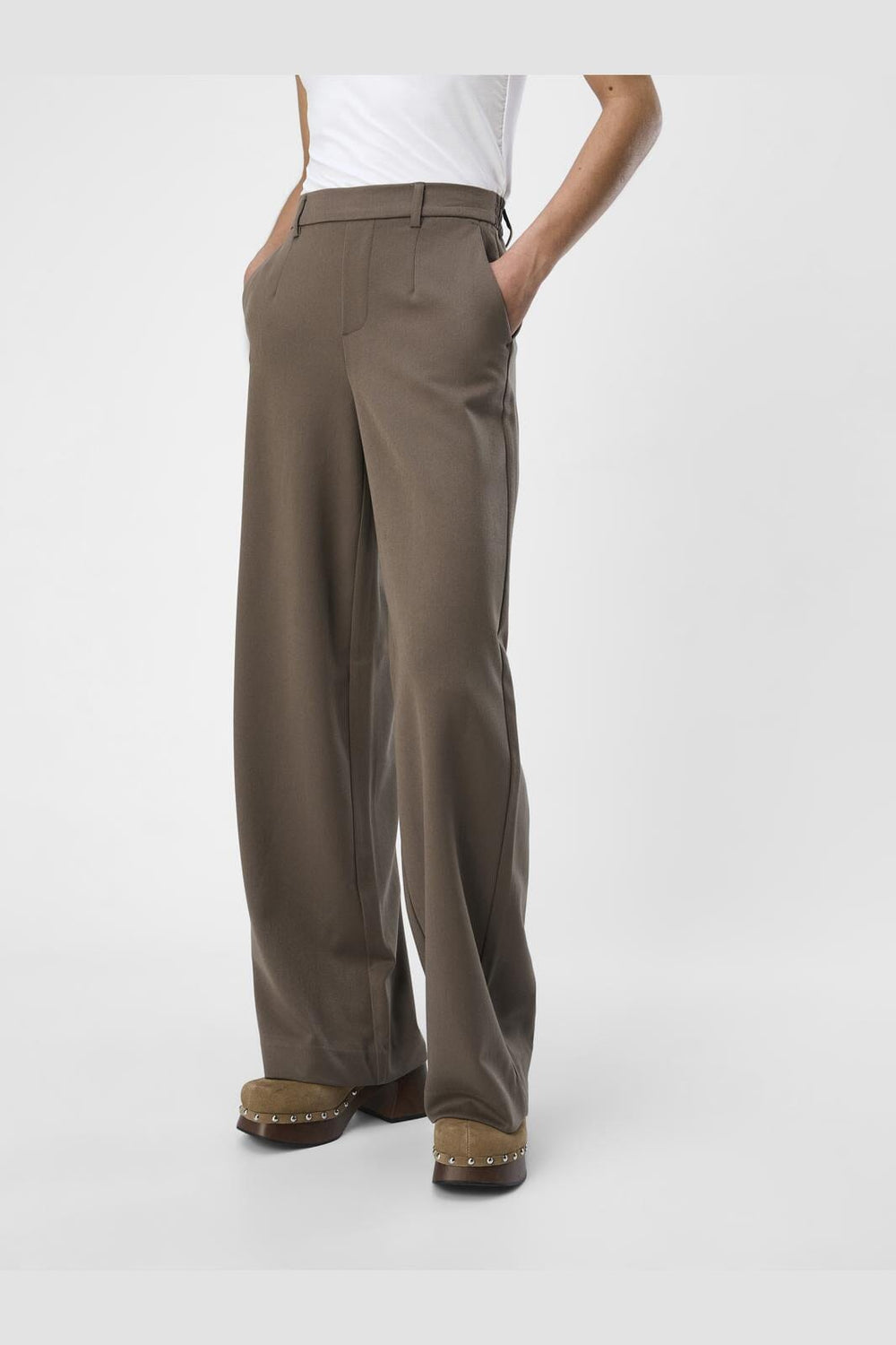 Object - Objlisa Wide Pant - 4535488 Morel