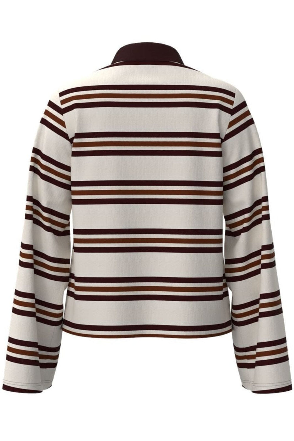 Object - Objnana L/S Re Polo Top - 4851568 Java Cd-Brown