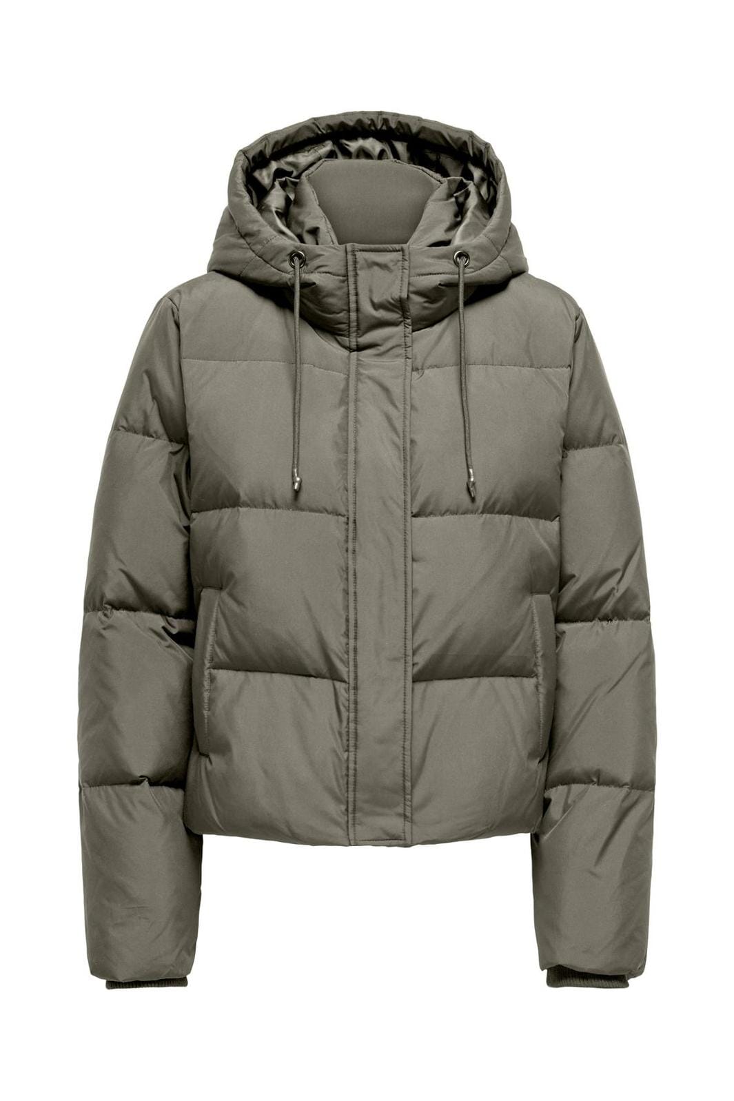 Only - Onlalice Short Down Jacket - 4676716 Vetiver