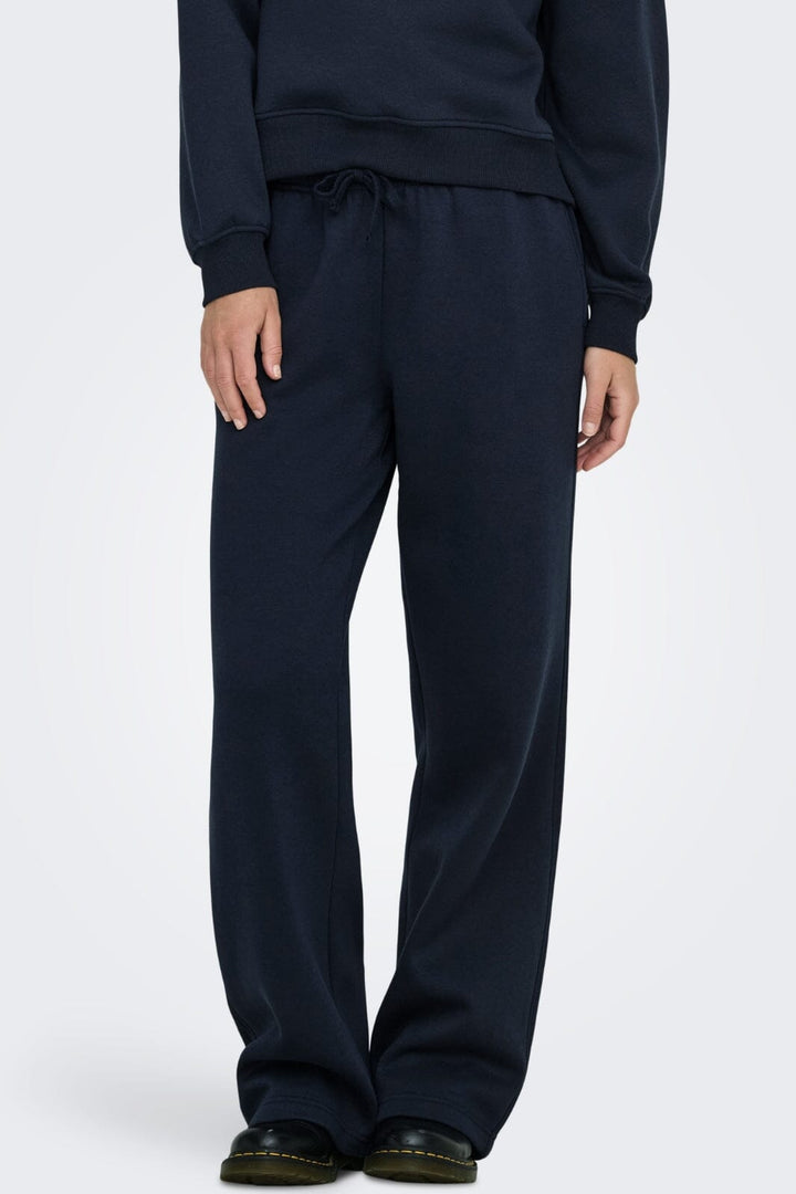 Only - Onlbest Wide Pant Swt - 4748506 Navy Blazer Sweatpants 