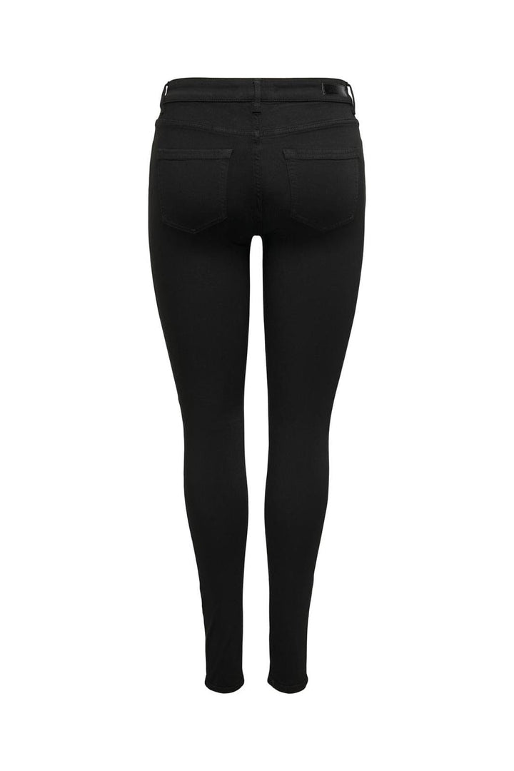 Only - Onlblush Mid 4Everblk Soo796 - 4571957 Black Denim