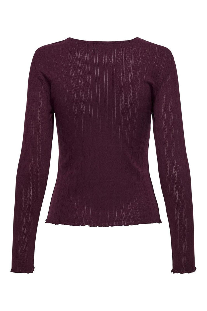 Only - Onlcarlotta L/S Top - 4572542 Winetasting