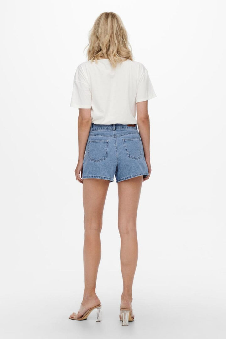 Only - Onldebbie Life Chino Shorts - 3707545 Medium Blue Denim Shorts 