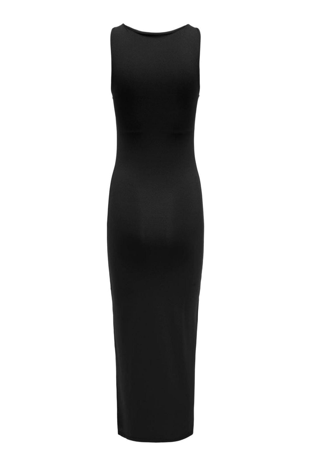 Only, Onlea S/L Long Slit Dress  Now, Black