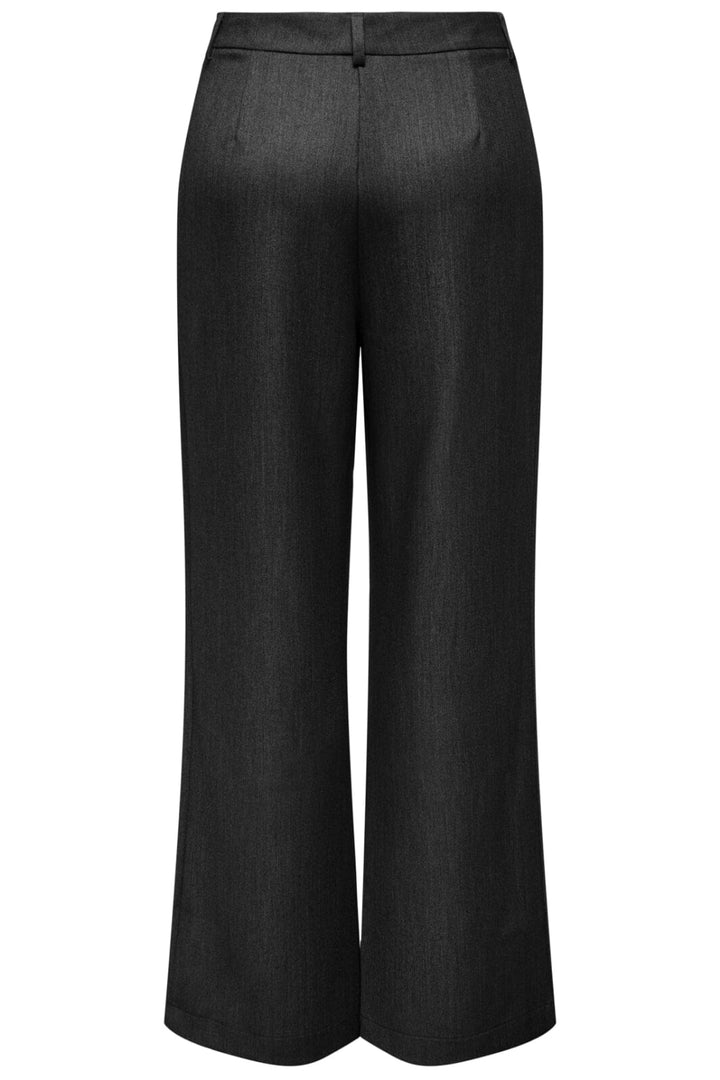 Only - Onlhattie Pleat Mel Str Pant Tlr 15304707 - 4761285 - Black