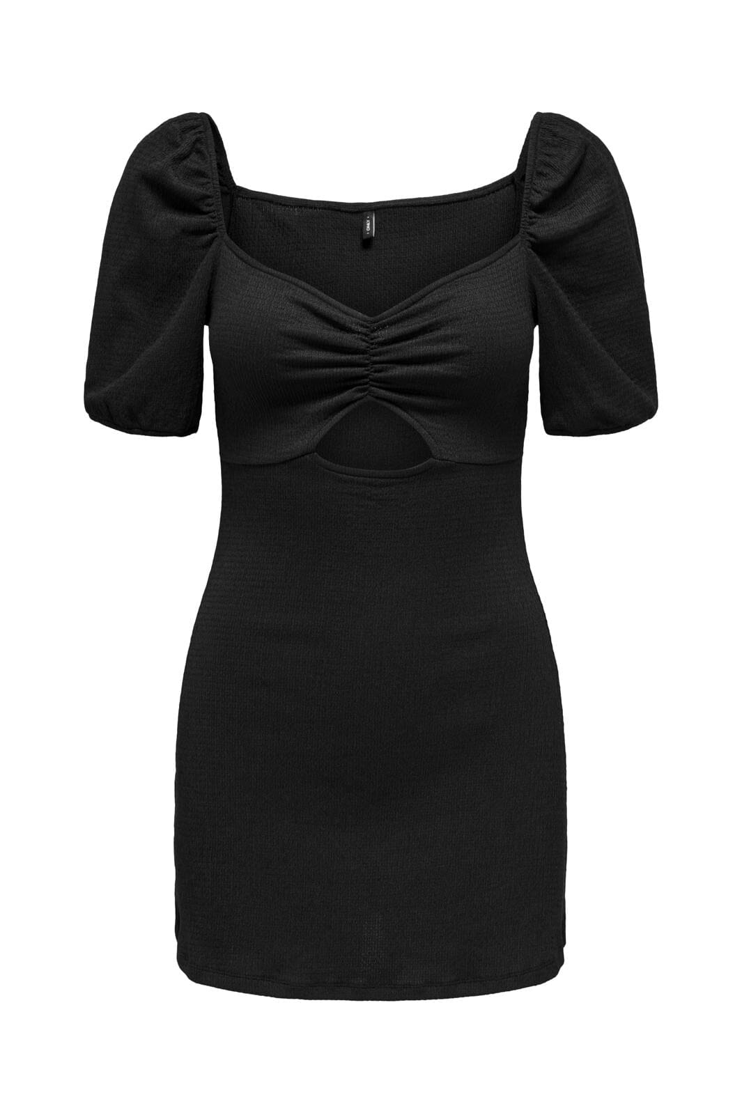 Only - Onlhillary Fili Square Neck Dress - 4678782 Black