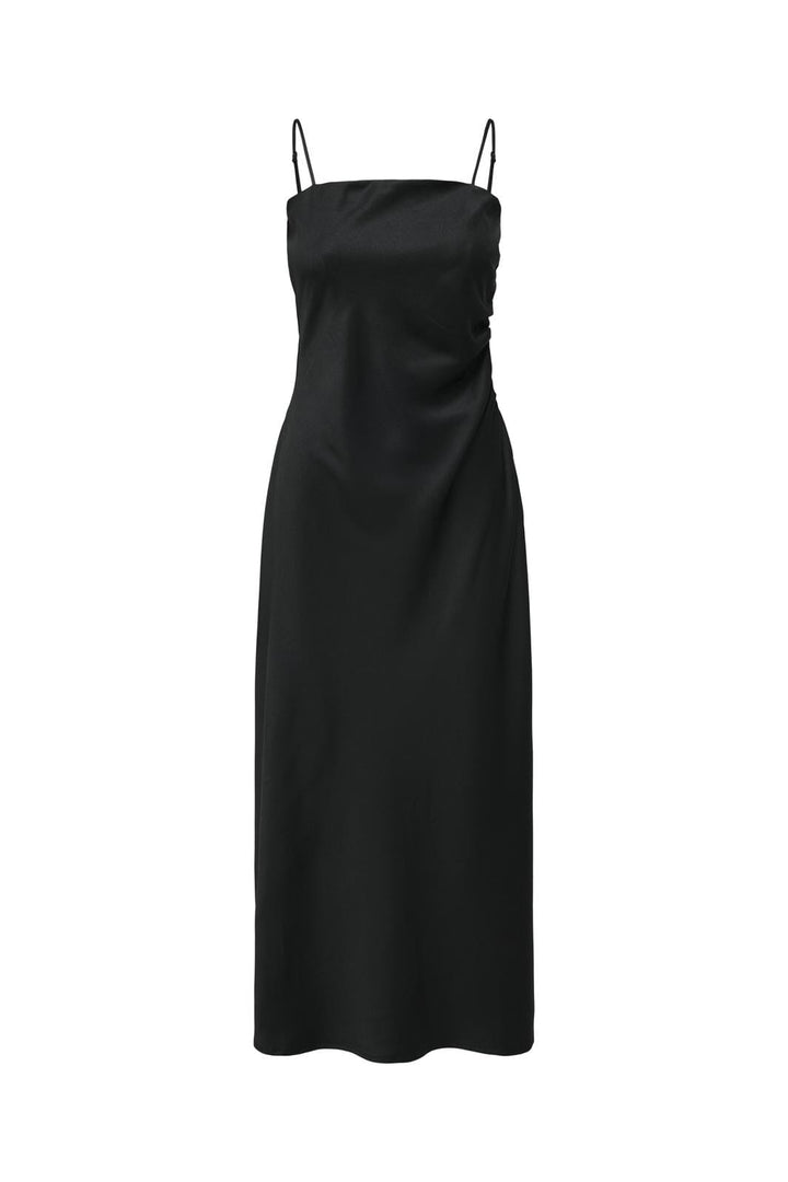 Only - Onljane Life Strap Lissy Long Dress - 4663046 Black